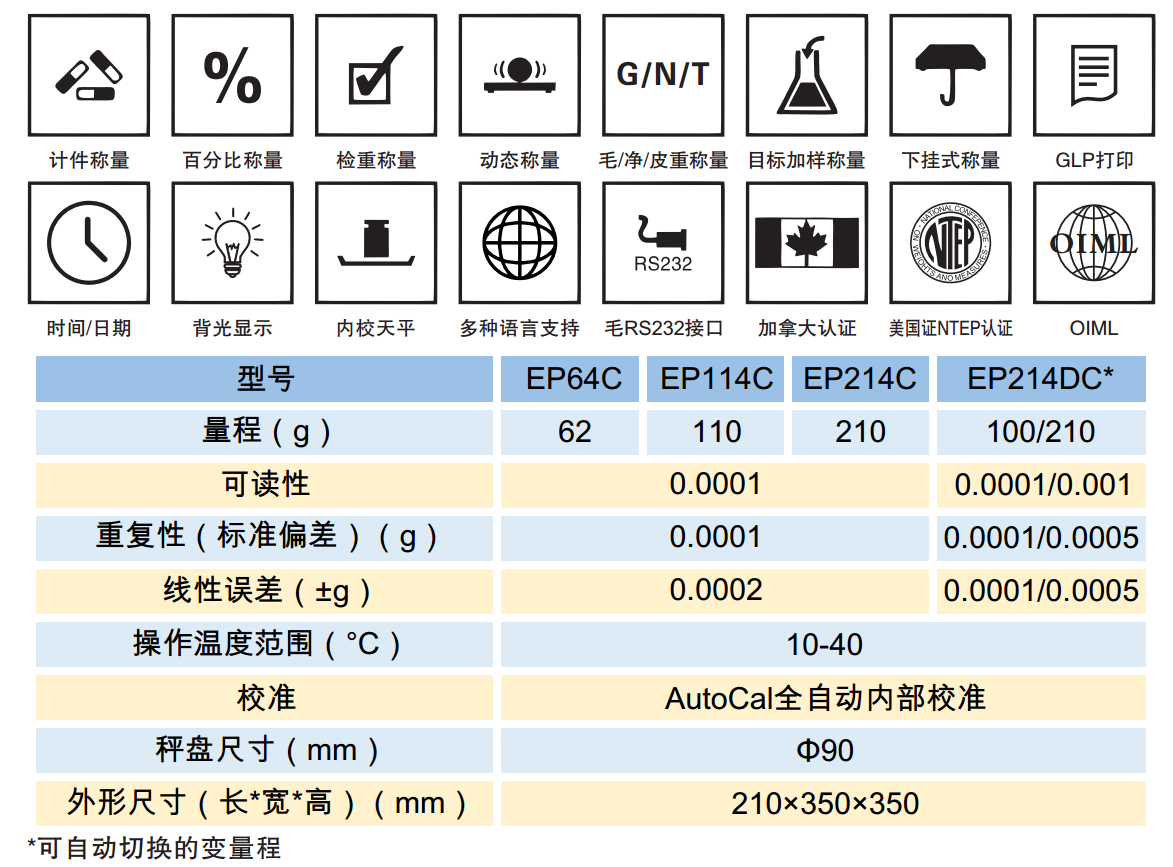 精密電子天平